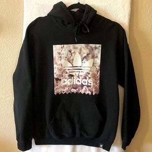 Men’s Adidas Hooded Sweatshirt-size M